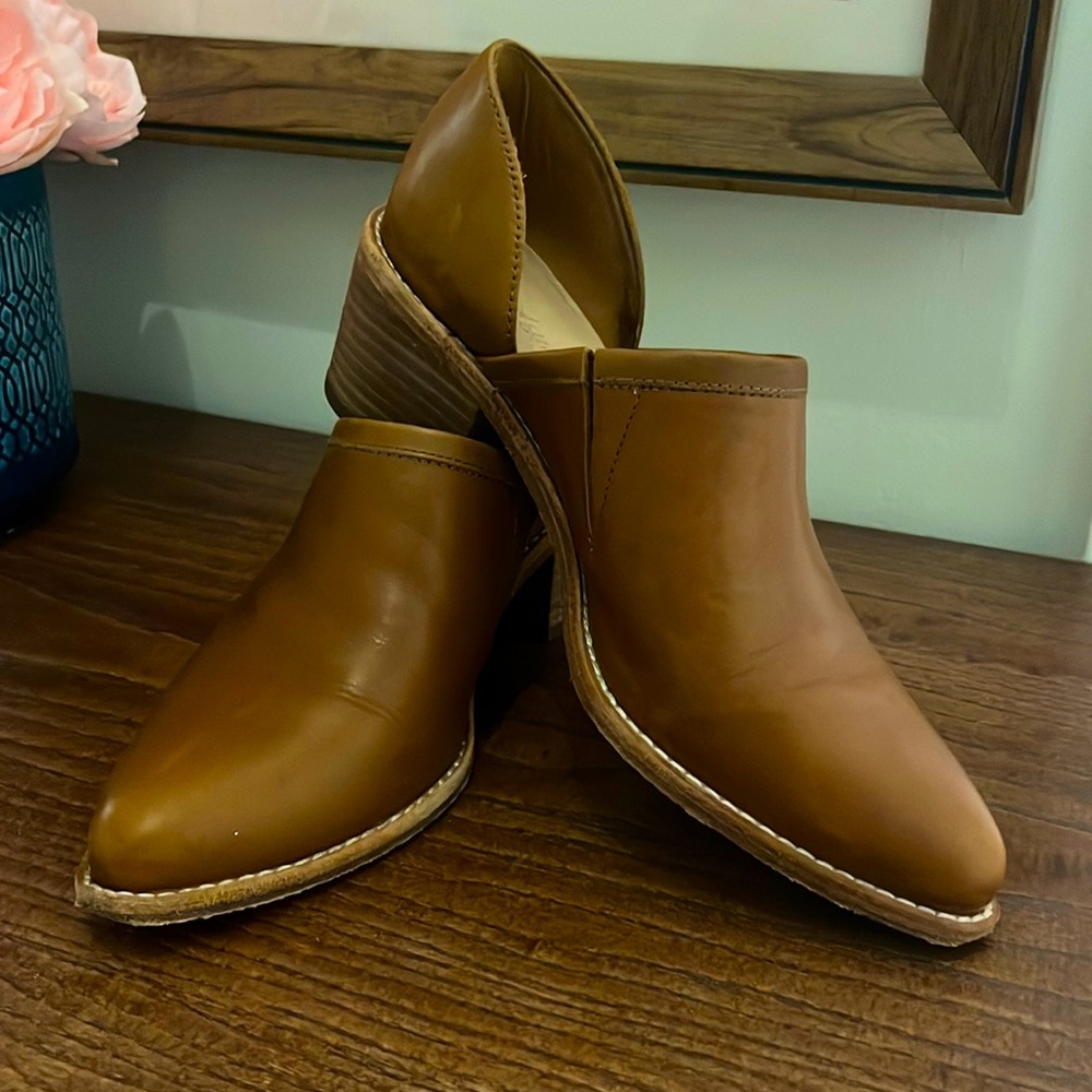 Preloved Madewell Brown Brady Booties Womens US Size 7